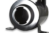 Holley 198-212 Power Steering Remote Reservoir - Black Aluminum with Bracket