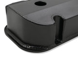 Holley 241-281 GM Licensed Valve Cover - Track Series - BBC - Fabricated Aluminum - Short Bolt - Black