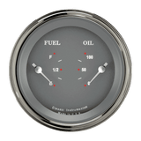 Classic Instruments SG SERIES 3IN DUAL - FUEL & OIL - SG72SLC