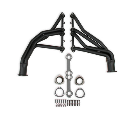 Flowtech Long Tube Header - Black Paint - 11500FLT