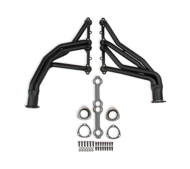 Flowtech Long Tube Header - Black Paint - 11500FLT