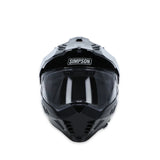 Simpson Motorcycle Xcursion Bandit Helmet - Black XS - XB2XS