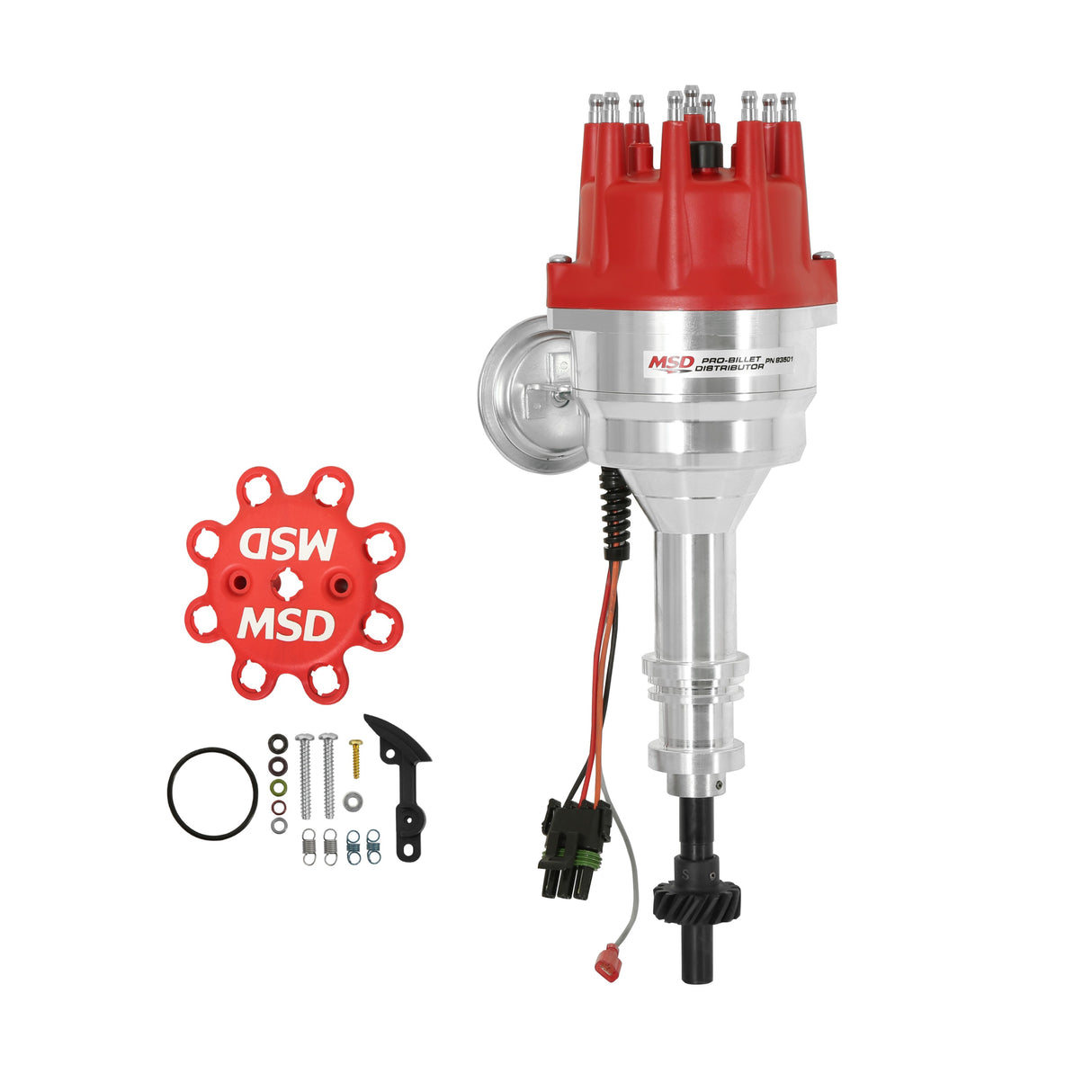 MSD Ford 351C-460 Ready-To-Run Pro-Billet Distributor Steel Gear - 83501