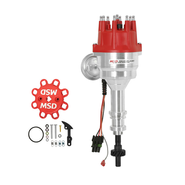 MSD Ford 351C-460 Ready-To-Run Pro-Billet Distributor Steel Gear - 83501