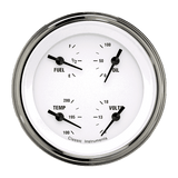 Classic Instruments White Hot 3 3/8" Quad - WH77SLF