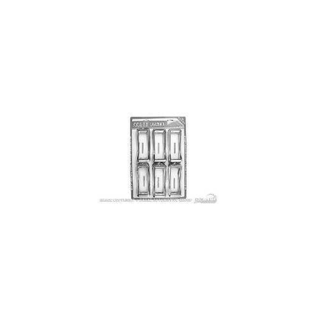 Scott Drake Tail Light Bezel Kit - KIT-ELC-6
