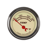 Classic Instruments Vintage 2 1/8" Water Temp - VT26SLF