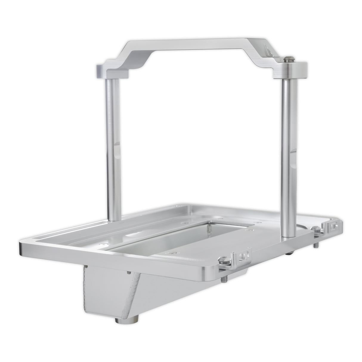 Scott Drake Billet Battery Tray - E7ZZ-10732-BL