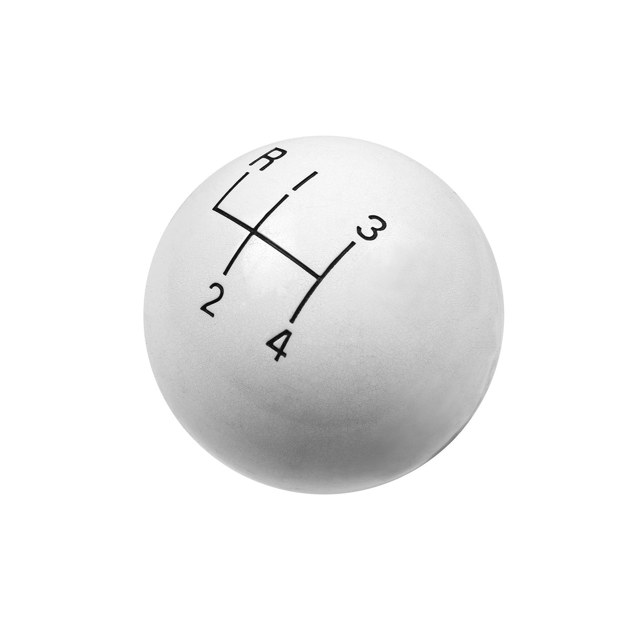 Hurst Shift Knob - 4-Speed - White - 1630003