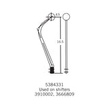 Hurst Competition/Plus 4-Speed Shifter - GM - 3910002