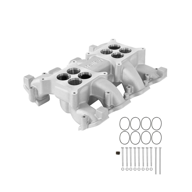 Holley 300-133 LS Carbureted Manifold 2x4 Dual Plane LS3/L92