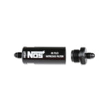 NOS In-Line Hi-Flow Nitrous Filter, 4AN - Black - 15555NOS