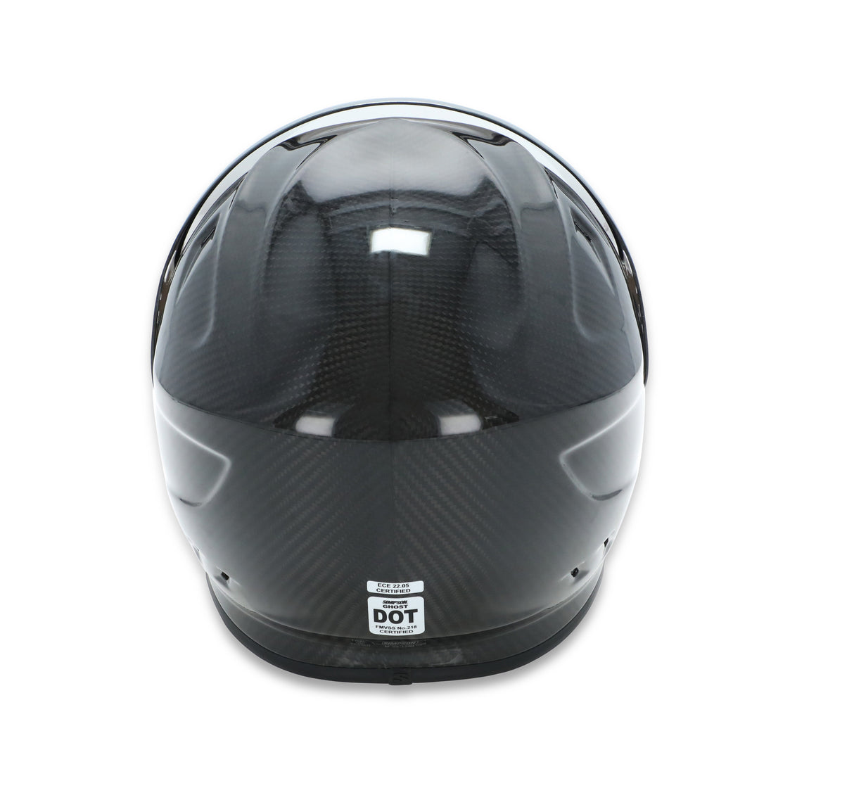 Simpson Motorcycle Ghost Bandit Helmet - Carbon Fiber 2X - GBDXXC