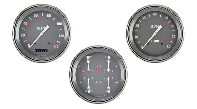 Classic Instruments SG Series Three Gauge Set - SG53SLF