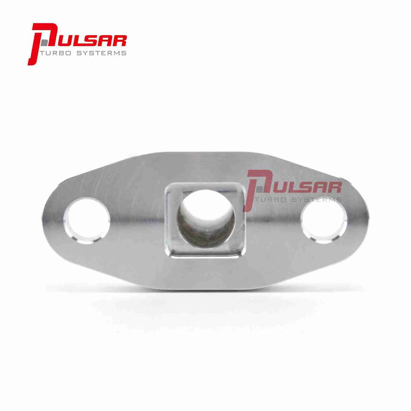Pulsar -10 AN Extended Oil Drain Flange Install Kit for T4 Turbo