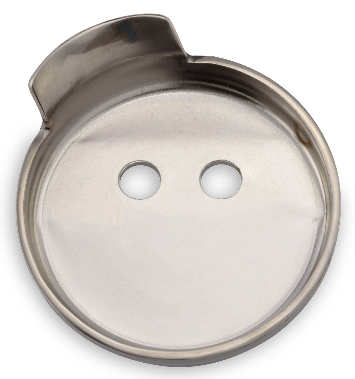 Scott Drake 66-77 Lower Coil Retainer, Stainless-Steel - C6TZ-5B300-AS