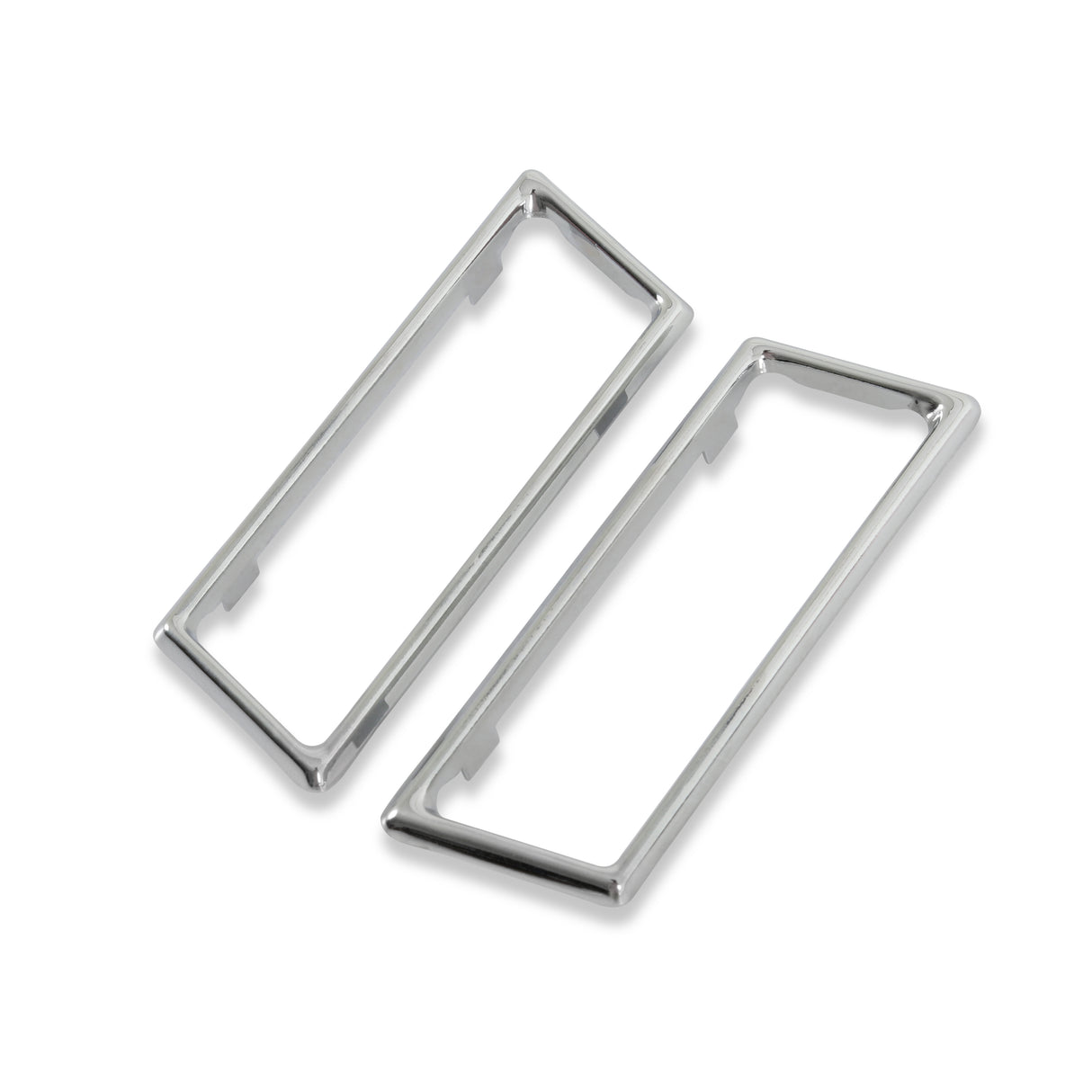 Scott Drake Fastback Vent Slide Bezels - C5ZZ-6331002-3