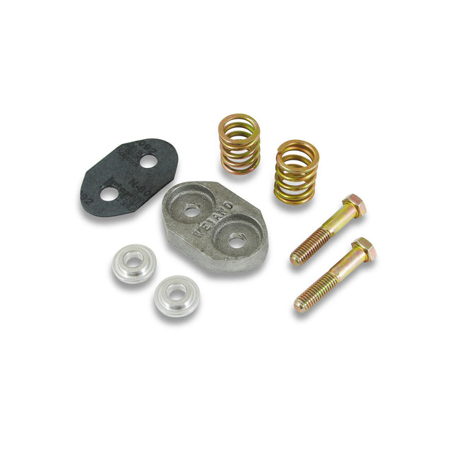 Weiand Supercharger Block Off Plate - Satin - 7155