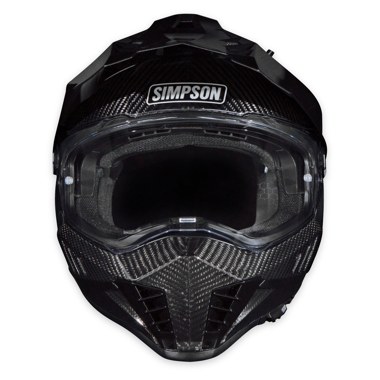 Simpson Motorcycle Xcursion Bandit Helmet - Carbon XS - XBCXS