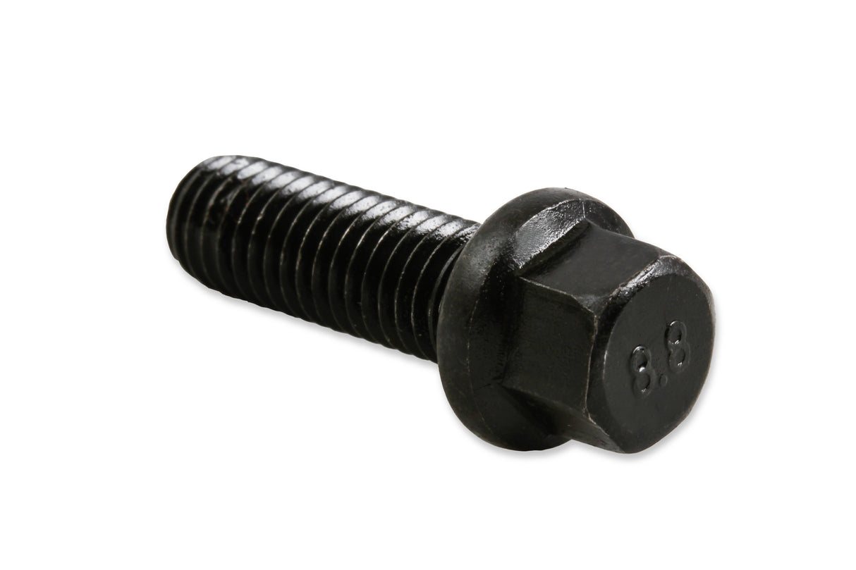 Mr Gasket Header Bolts - M8-1.25 25mm Hex Head - Black Oxide - 918G