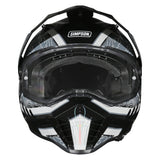 Simpson Motorcycle Xcursion Bandit Helmet - Summit Black - Extra Large - XBS2XL