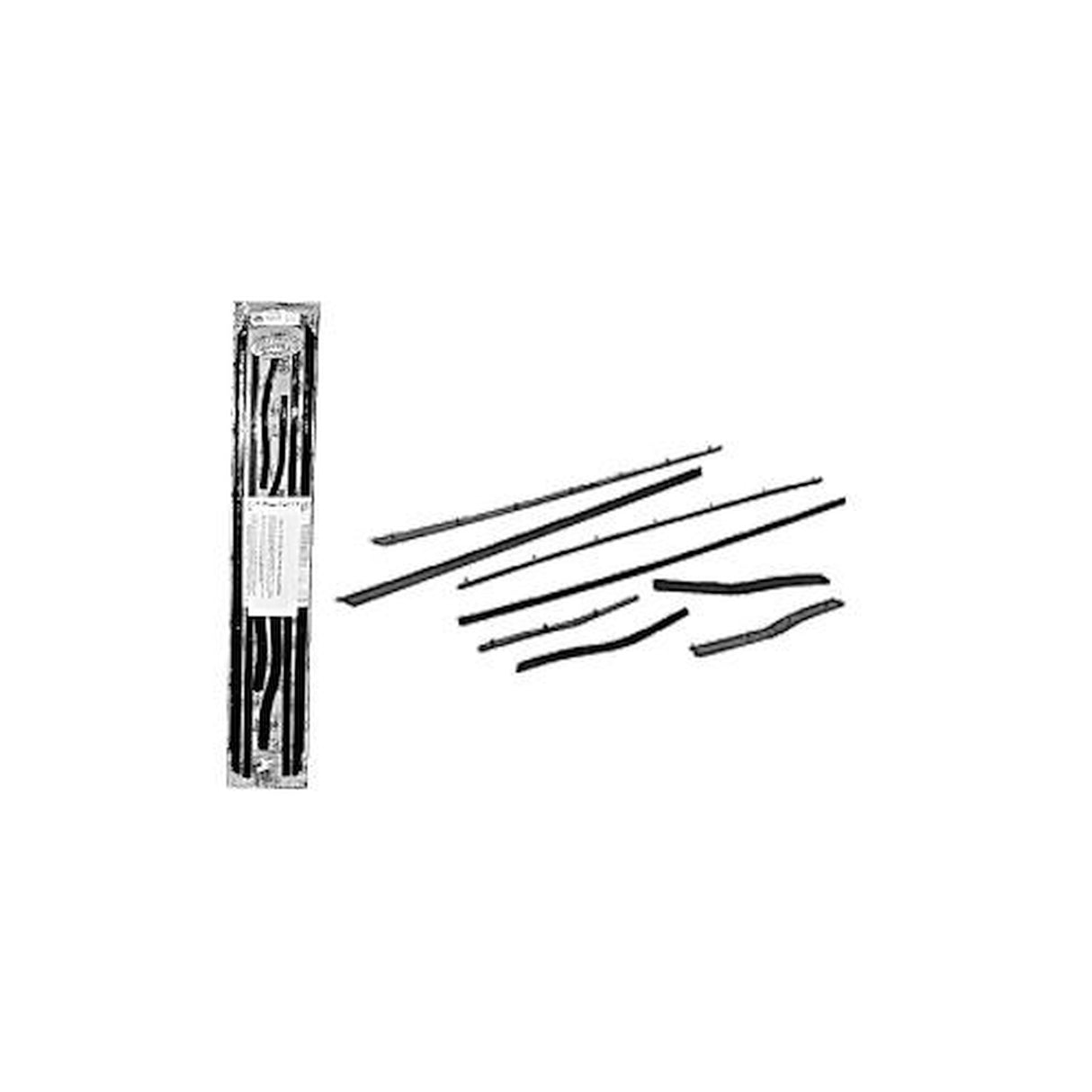 Scott Drake Window Channel Strip Set - D1ZZ-6321458-9S
