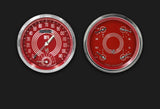 Classic Instruments V8 Red Steelie Series Two Gauge Set - V8RS62SLC