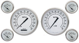 Classic Instruments CLASSIC WHITE 5IN SPEED, 5IN TACH, 2IN FTVO-G - CW51SLC