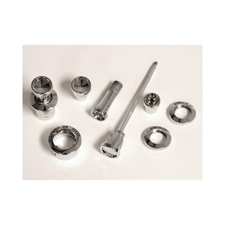 Scott Drake 65-6 Deluxe dash bezel & knob kit - C5ZZ-10852-DLXK