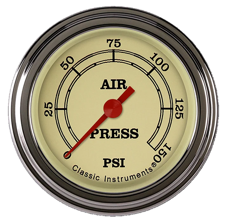 Classic Instruments VINTAGE 2IN AIR PR 150psi ELECTRIC - VT118SLC