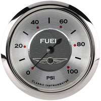 Classic Instruments All American 2-5/8" Fuel Pressure Gauge (100 PSI) - AW346SRC