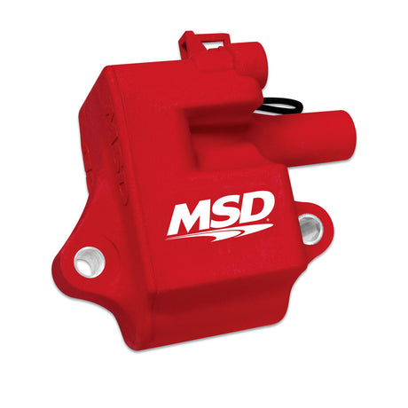MSD Ignition Coil - Pro Power Series - GM LS1/LS6 Engines - Red - 8285