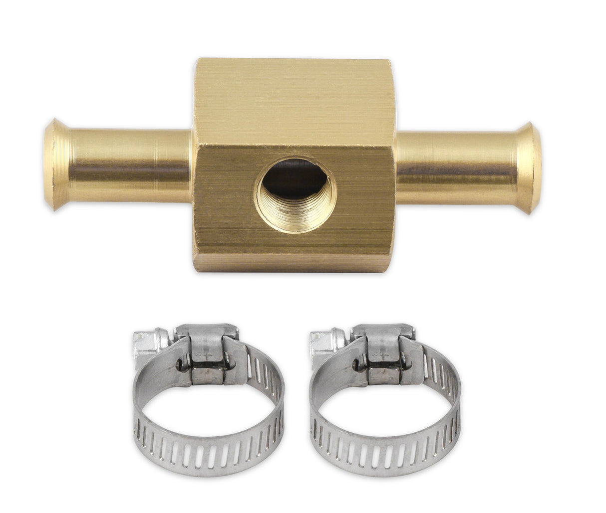 Mr Gasket Fuel Block with 0-15 PSI Liquid Filled Fuel Pressure Gauge - 1564