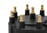 MSD Black Distributor Cap, GM HEI, Late Model, Ext Coil - 84263