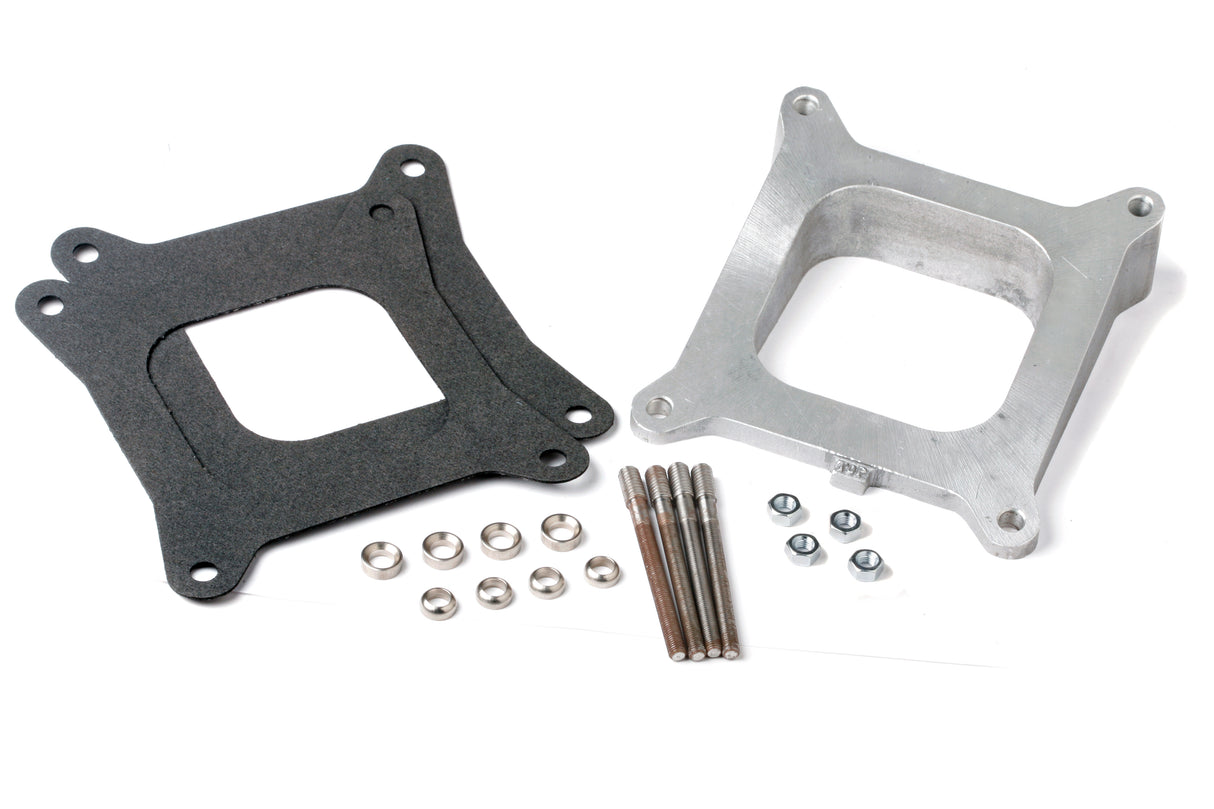 Holley 717-2 Aluminum intake manifold wedged spacer