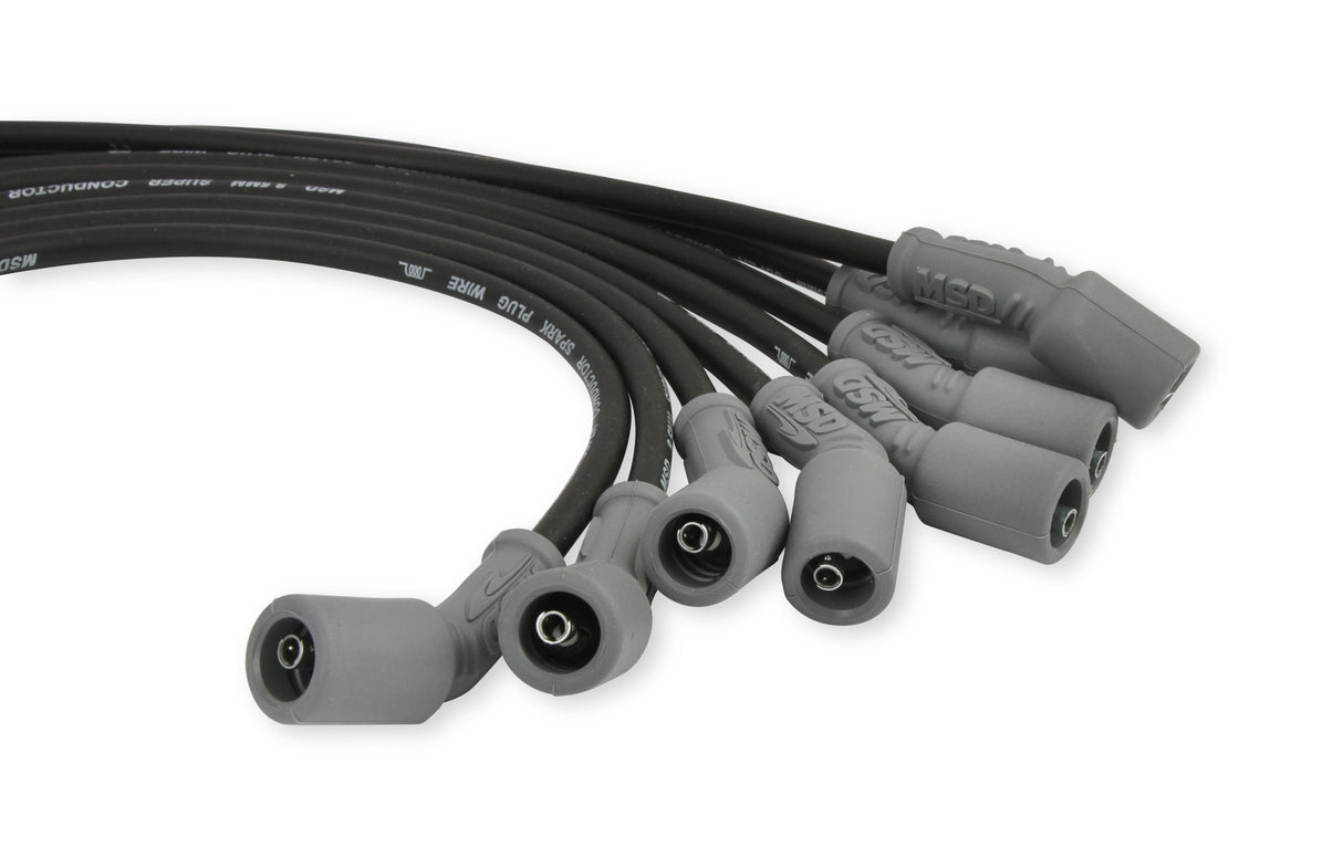 MSD Ford Raptor 6.2L V8 Black Wire Set - 31633
