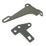 B&M Cable Bracket & Shift Lever Kit - GM 4L60E through 4L85E - Front Cable Exit - 75498