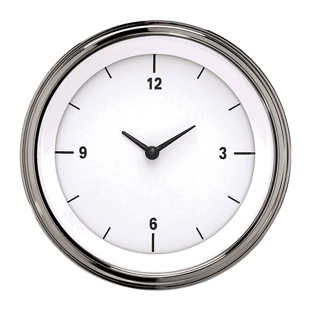 Classic Instruments White Hot 3 3/8" Clock - WH93SLF