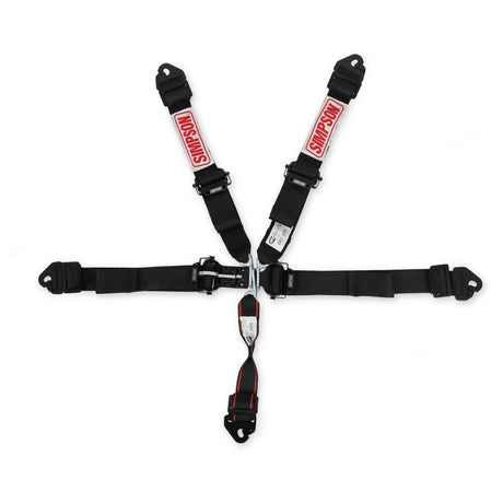 Simpson Latch & Link SFI Harness 2" Double Pull down SFI 16.1 - 12LD5WC