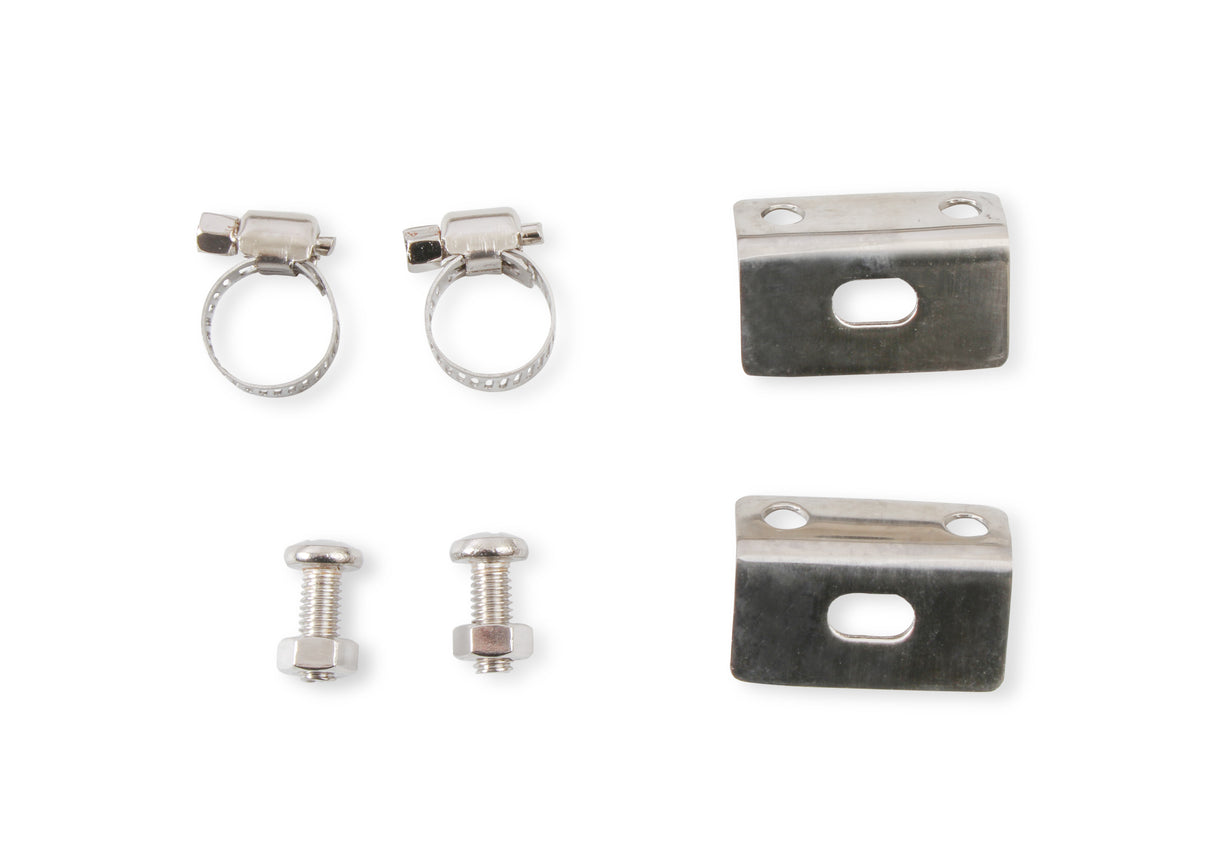 Mr Gasket Overflow Tank - 3 Inch Diameter 10" Height Polished Stainless Steel - 9133