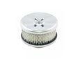 Mr Gasket Air Cleaner - Deep Dish - 4 Inch x 2 Inch - Chrome - 4354