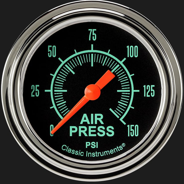Classic Instruments G/Stock 2 5/8" Air Pressure Gauge - GS318SLF
