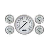 Classic Instruments CLASSIC WHITE 5IN SPEEDO, 4 - 2IN FOTV-GM - CW54SLC