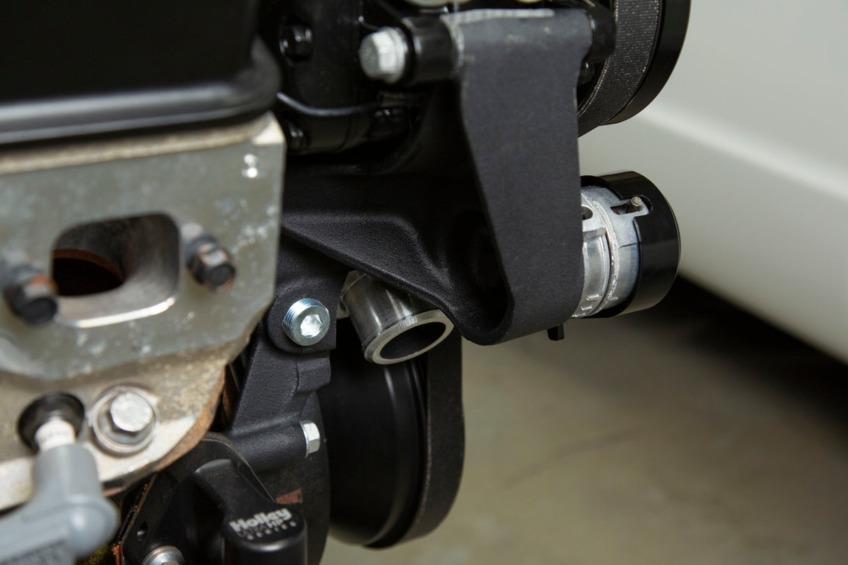 Holley 20-240BK Small Block Chevy Mid-Mount Complete Accessory System