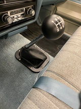 Hurst Billet Shifter Boot and Bezel - Rectangular - Black Finish - 115500HST