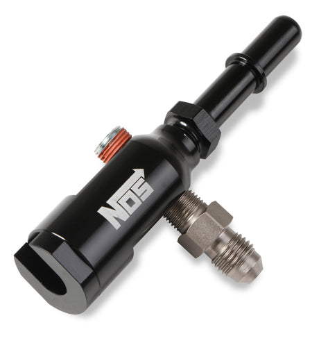NOS Late Model Billet Fuel Line Adapter - Fits 3/8" Fuel Rail - 17002NOS