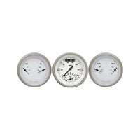 Classic Instruments White Hot Three Gauge Set - WH34SLF