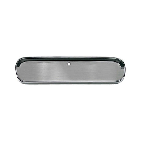 Scott Drake 1964.5-66 Mustang Glove Box Door Aluminum Face - C5ZZ-6506024-AL
