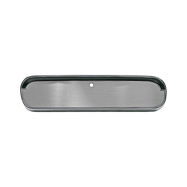 Scott Drake 1964.5-66 Mustang Glove Box Door Aluminum Face - C5ZZ-6506024-AL