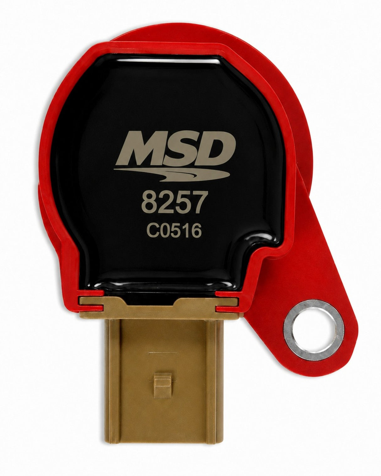 MSD Ignition Coil - Ford EcoBoost - 3.5L V6 - 3-Pin Connector - Red - 8257